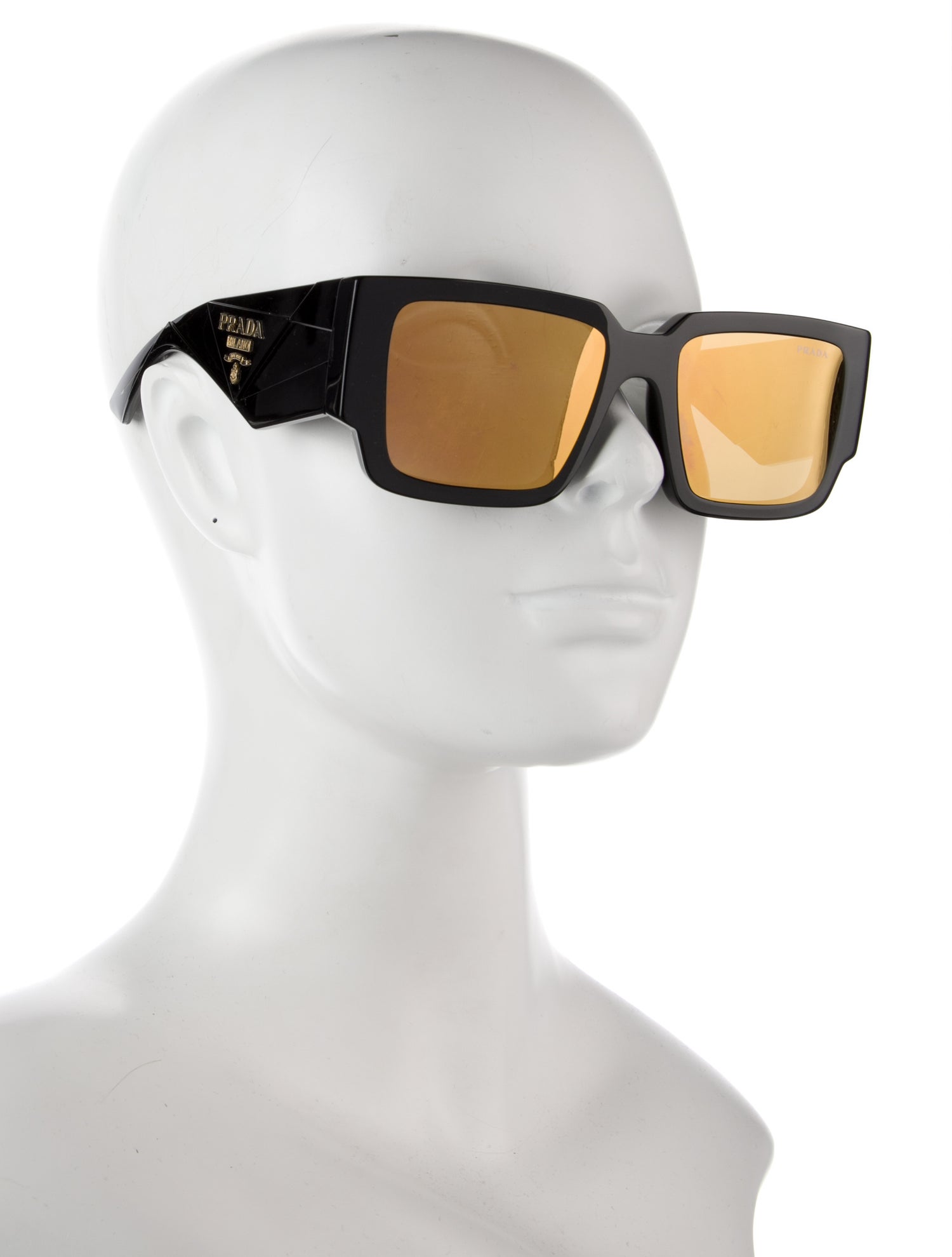 Prada Square Tinted Sunglasses